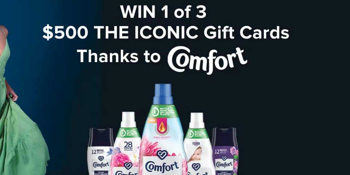 the-iconic-win-1-of-3-$500-the-iconic-gift-cards-thanks-to-comfort