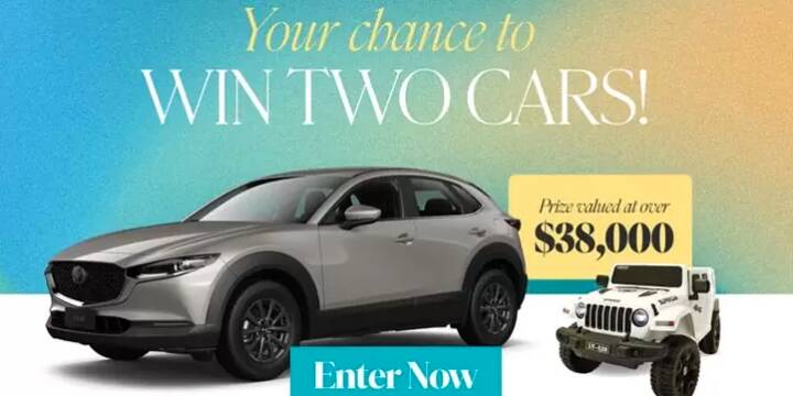 womens-weekly-win-a-mazda-suv-childrens-electric-car