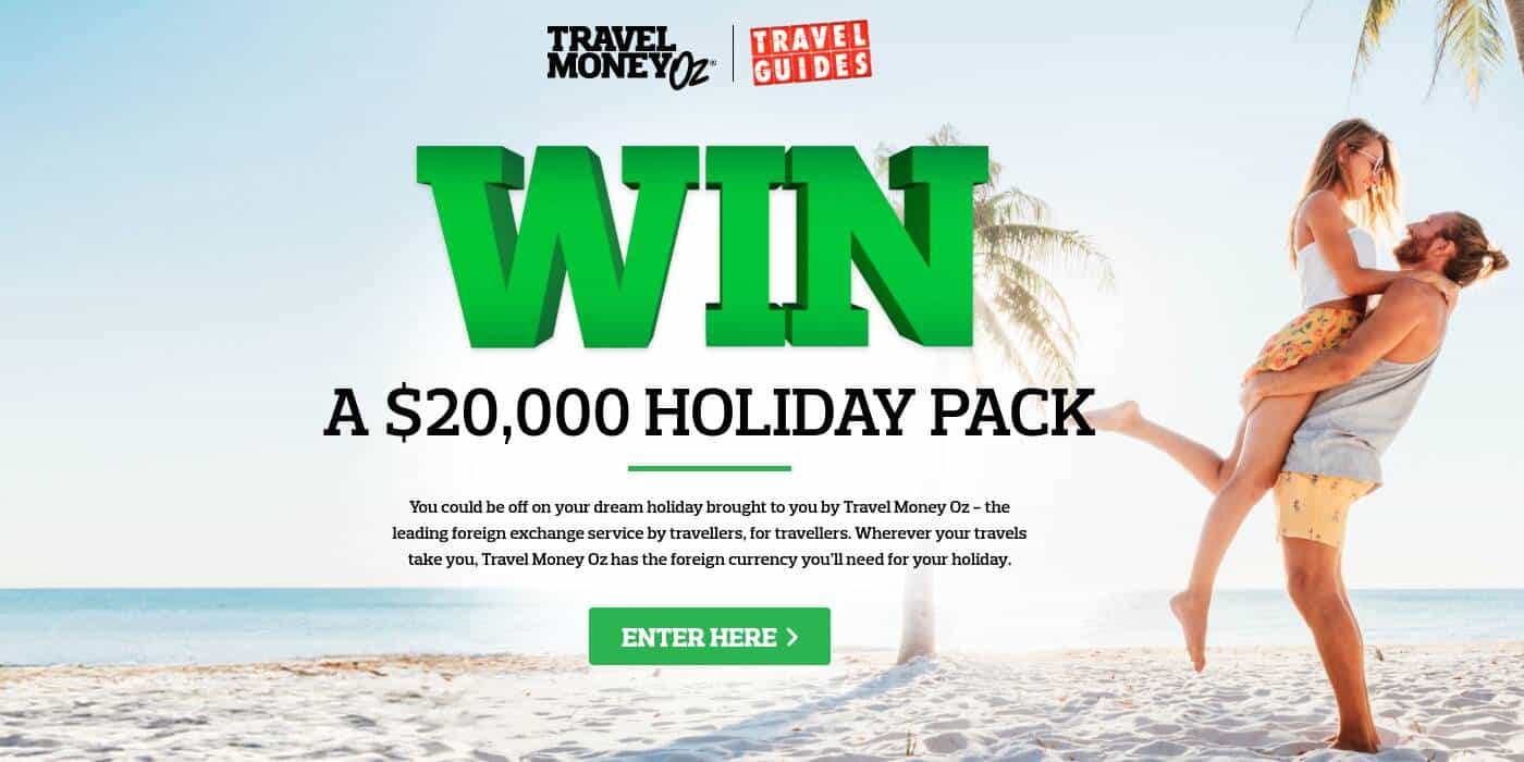 Win a $20000 holiday pack