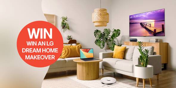 Win a TV LG Home Makeover