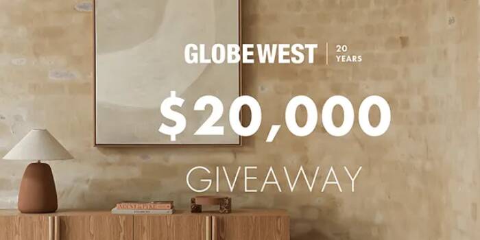 GlobeWest’s 20th Anniversary giveaway